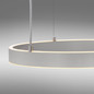 Preview: JUST LIGHT LILLUTI LED Pendelleuchte Warmweiss Dimmbar 52W 2-fach stahl 15156-55