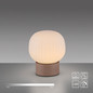 Preview: JUST LIGHT NAMI LED Tischleuchte Warmweiss Dimmbar 5W sand 15175-39