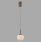 Preview: JUST LIGHT NAMI LED Pendelleuchte Warmweiss Dimmbar 5W sand 15176-39