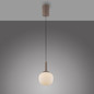 Preview: JUST LIGHT NAMI LED Pendelleuchte Warmweiss Dimmbar 5W sand 15176-39