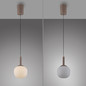 Preview: JUST LIGHT NAMI LED Pendelleuchte Warmweiss Dimmbar 5W sand 15176-39