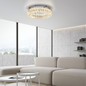 Preview: JUST LIGHT KULUNKA LED Deckenleuchte Warmweiss Dimmbar 21,5W chrom 15204-17