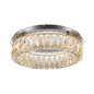 Preview: JUST LIGHT KULUNKA LED Deckenleuchte Warmweiss Dimmbar 21,5W chrom 15204-17