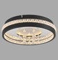 Preview: JUST LIGHT HANNI LED Deckenleuchte Warmweiss 20W schwarz 15217-18