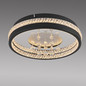 Preview: JUST LIGHT HANNI LED Deckenleuchte Warmweiss 20W schwarz 15217-18