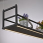 Preview: JUST LIGHT SONTURA LED Pendelleuchte Warmweiss 35W 2-fach schwarz 15248-18