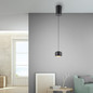Preview: JUST LIGHT BALLINI LED Pendelleuchte Warmweiss 5,2W schwarz 15260-18