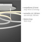 Preview: JUST LIGHT LUMACA LED Deckenleuchte Warmweiss 33W weiss 15321-16