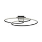 Preview: JUST LIGHT LUMACA LED Deckenleuchte Warmweiss 33W schwarz 15321-18