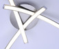 Preview: JUST LIGHT VALERIE LED Deckenleuchte Warmweiss 10,2W 3-fach stahl 15341-55
