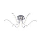 Preview: JUST LIGHT VALERIE LED Deckenleuchte Warmweiss 27W 6-fach chrom 15342-17