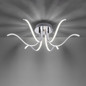 Preview: JUST LIGHT VALERIE LED Deckenleuchte Warmweiss 27W 6-fach chrom 15342-17