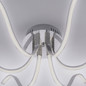 Preview: JUST LIGHT VALERIE LED Deckenleuchte Warmweiss 27W 6-fach chrom 15342-17