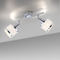 Preview: JUST LIGHT ACCOR Deckenleuchte E14 max. 25W 2-fach chrom 15372-17