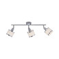 Preview: JUST LIGHT ACCOR Deckenleuchte E14 max. 25W 3-fach chrom 15373-17