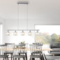 Preview: JUST LIGHT ACCOR Pendelleuchte E14 max. 25W 5-fach chrom 15375-17