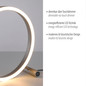Preview: JUST LIGHT RITUS LED Tischleuchte Warmweiss Dimmbar 11,5W aluminium 15390-95