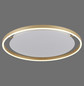 Preview: JUST LIGHT RITUS LED Deckenleuchte Warmweiss Dimmbar 28W messingmatt 15392-60