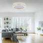 Preview: JUST LIGHT RITUS LED Deckenleuchte Warmweiss Dimmbar 28W messingmatt 15392-60