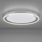 Preview: JUST LIGHT RITUS LED Deckenleuchte Warmweiss Dimmbar 28W aluminium 15392-95