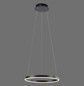 Preview: JUST LIGHT RITUS LED Pendelleuchte Warmweiss Dimmbar 20W anthrazit 15393-13