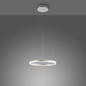 Preview: JUST LIGHT RITUS LED Pendelleuchte Warmweiss Dimmbar 20W aluminium 15393-95