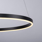 Preview: JUST LIGHT RITUS LED Pendelleuchte Warmweiss Dimmbar 28W anthrazit 15394-13