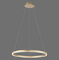 Preview: JUST LIGHT RITUS LED Pendelleuchte Warmweiss Dimmbar 28W messingmatt 15394-60