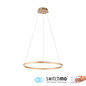 Preview: JUST LIGHT RITUS LED Pendelleuchte Warmweiss Dimmbar 28W messingmatt 15394-60