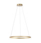 Preview: JUST LIGHT RITUS LED Pendelleuchte Warmweiss Dimmbar 28W messingmatt 15394-60