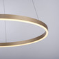 Preview: JUST LIGHT RITUS LED Pendelleuchte Warmweiss Dimmbar 28W messingmatt 15394-60