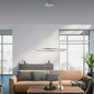 Preview: JUST LIGHT RITUS LED Pendelleuchte Warmweiss Dimmbar 28W aluminium 15394-95