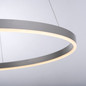 Preview: JUST LIGHT RITUS LED Pendelleuchte Warmweiss Dimmbar 28W aluminium 15394-95