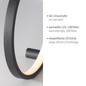 Preview: JUST LIGHT MINI RITUS LED Tischleuchte Warmweiss 10,5W schwarz 15395-18