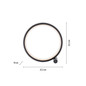 Preview: JUST LIGHT MINI RITUS LED Tischleuchte Warmweiss 10,5W schwarz 15395-18