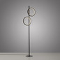 Preview: JUST LIGHT MINI RITUS LED Stehleuchte Warmweiss 21W 2-fach schwarz 15396-18