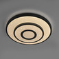 Preview: JUST LIGHT TURANUS LED Deckenleuchte Warmweiss 17W schwarz 15454-18