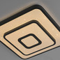 Preview: JUST LIGHT TURANUS LED Deckenleuchte Warmweiss 17W schwarz 15455-18