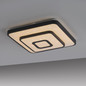 Preview: JUST LIGHT TURANUS LED Deckenleuchte Warmweiss 17W schwarz 15455-18