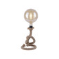 Preview: JUST LIGHT ROPE Tischleuchte E27 max. 15W schwarz 15480-18