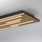 Preview: JUST LIGHT AKUSTIK LED Deckenleuchte Warmweiss 25W Holz-natur 15591-79