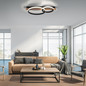 Preview: JUST LIGHT TROOPER LED Deckenleuchte Warmweiss 28W Holzdekor 15615-78