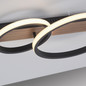 Preview: JUST LIGHT TROOPER LED Deckenleuchte Warmweiss 28W Holzdekor 15615-78