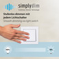 Preview: JUST LIGHT GERDA KNUT LED Deckenleuchte Warmweiss Dimmbar 25W moos 15623-66