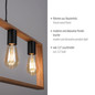 Preview: JUST LIGHT FRANKY Pendelleuchte E27 max. 60W 5-fach schwarz 15653-18