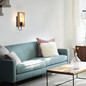 Preview: JUST LIGHT FRANKY Wandleuchte E27 max. 60W schwarz 15654-18