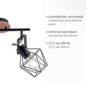 Preview: JUST LIGHT JARO Wand- und Deckenleuchte E27 max. 60W 2-fach Holz-natur 15672-78