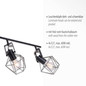 Preview: JUST LIGHT JARO Deckenleuchte E27 max. 60W 4-fach Holz-natur 15674-78