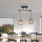 Preview: JUST LIGHT GERDA TRIBU Deckenleuchte E27 max. 10W 2-fach taupe 15782-29