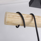 Preview: JUST LIGHT GERDA TRIBU Deckenleuchte E27 max. 10W 2-fach taupe 15782-29